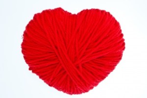 yarn heart